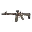 PSA Custom 10.5" SS 1/7 5.56 Pistol W/ 10.5" Mlok, Flat FCG, Holosun Red dot - Hollow Bottom Camo