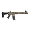 PSA Custom 10.5" Carbine-Length 5.56 Nato 1/7 Nitride 12" Slant MLOK Upper W/ 3.5lb Flatbow FCG & MBUS Sight Set, Dirty Multi