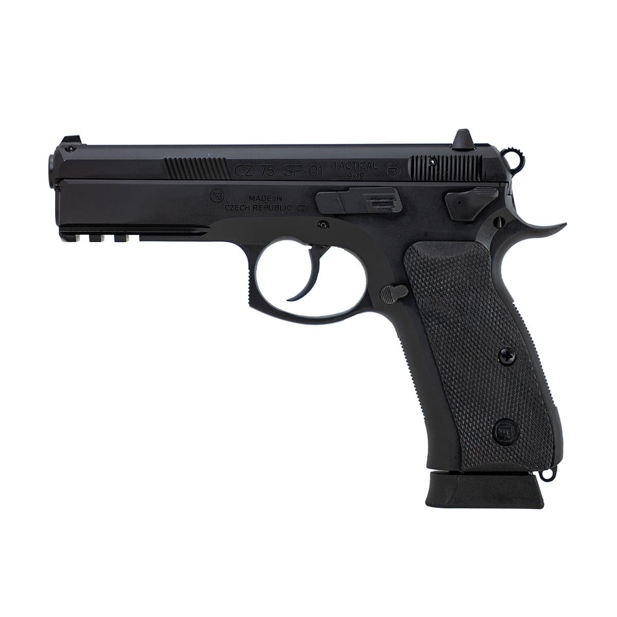 CZ 75 SP-01 TACTICAL 9MM 4.6″ – FIXED SIGHTS 10RD MAG - No Credit Card Fees - Free Shipping