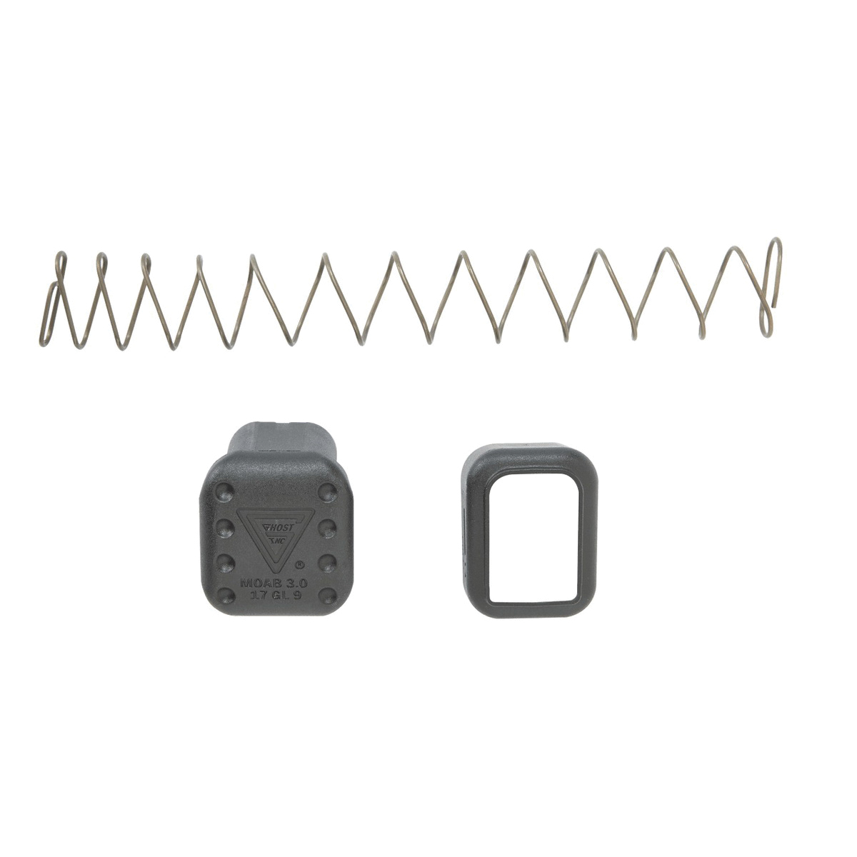 Ghost Inc. MOAB Magazine Extension Fits Magpul PMAG 17, Black