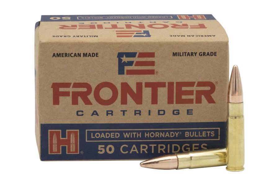Hornady Frontier 125 gr FMJ 300 AAC Blackout Ammo - 50 Rds/Bx - FR401