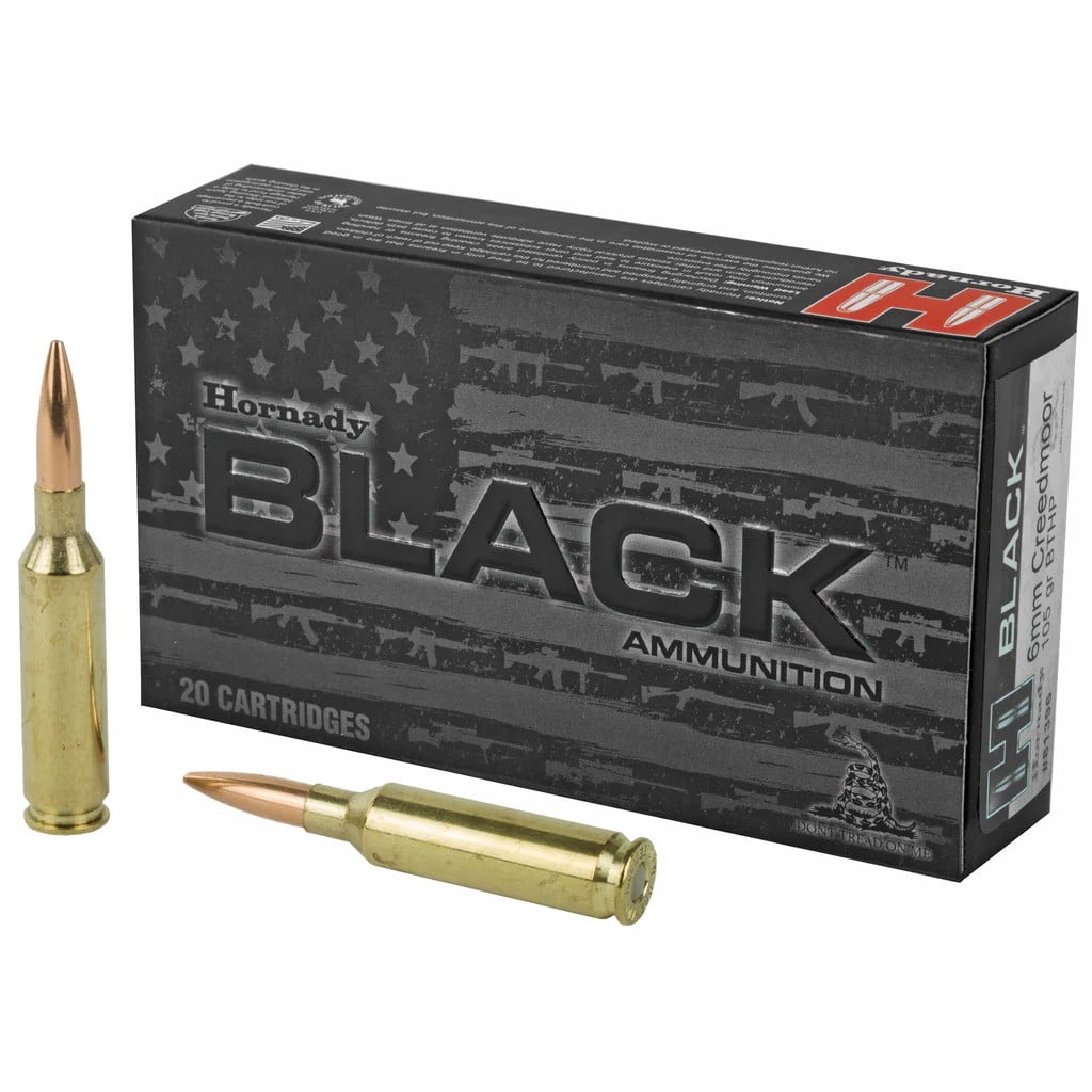 HRNDY BLK 6MM CRD 105GR BTHP 20/200 - No Credit Card Fees - Low, flat rate shipping