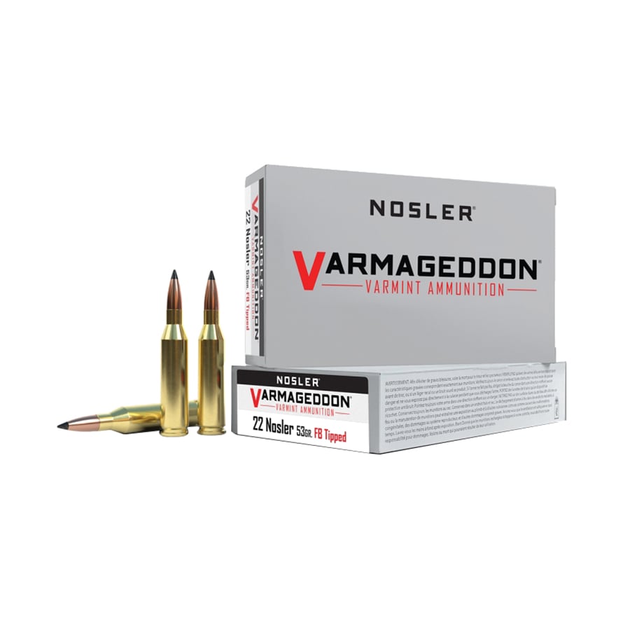 Nosler Varmageddon .22 Nosler 53 gr PT 20rds