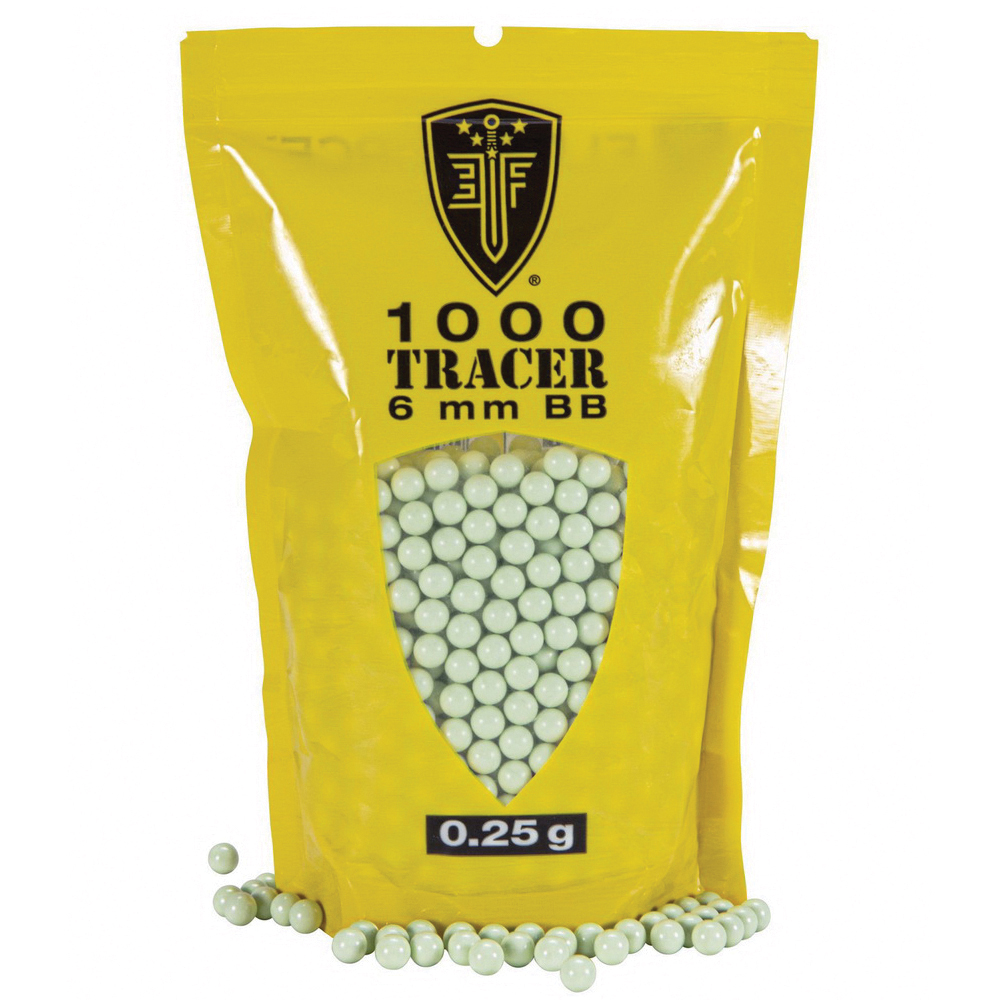 Elite Force Airsoft Tracer 6mm BB, 0.25 g 1000rds