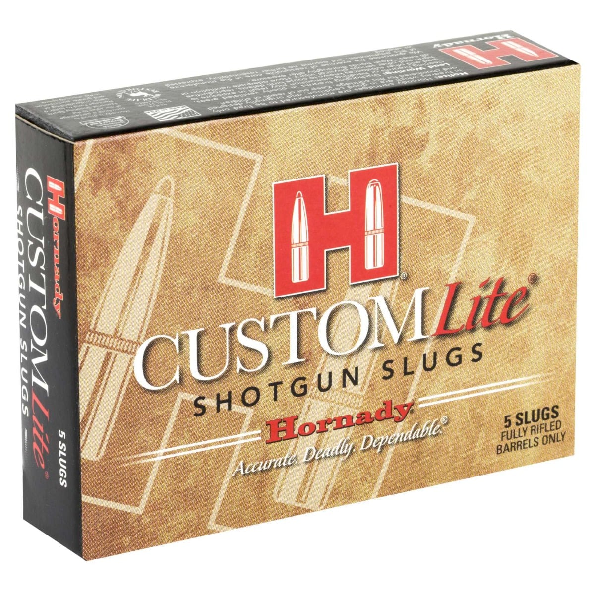 Hornady 20ga Slug 250gr SST 2 3/4" custom Lite Ammunition 5rds - 86233