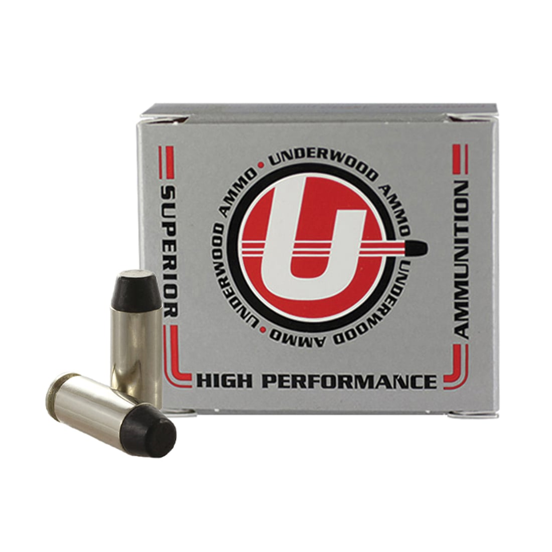 UNDERWOOD 10MM 220GR HARD CAST – LEAD-FN 20RD 10BX/CS - No Credit Card Fees - Low, flat rate shipping
