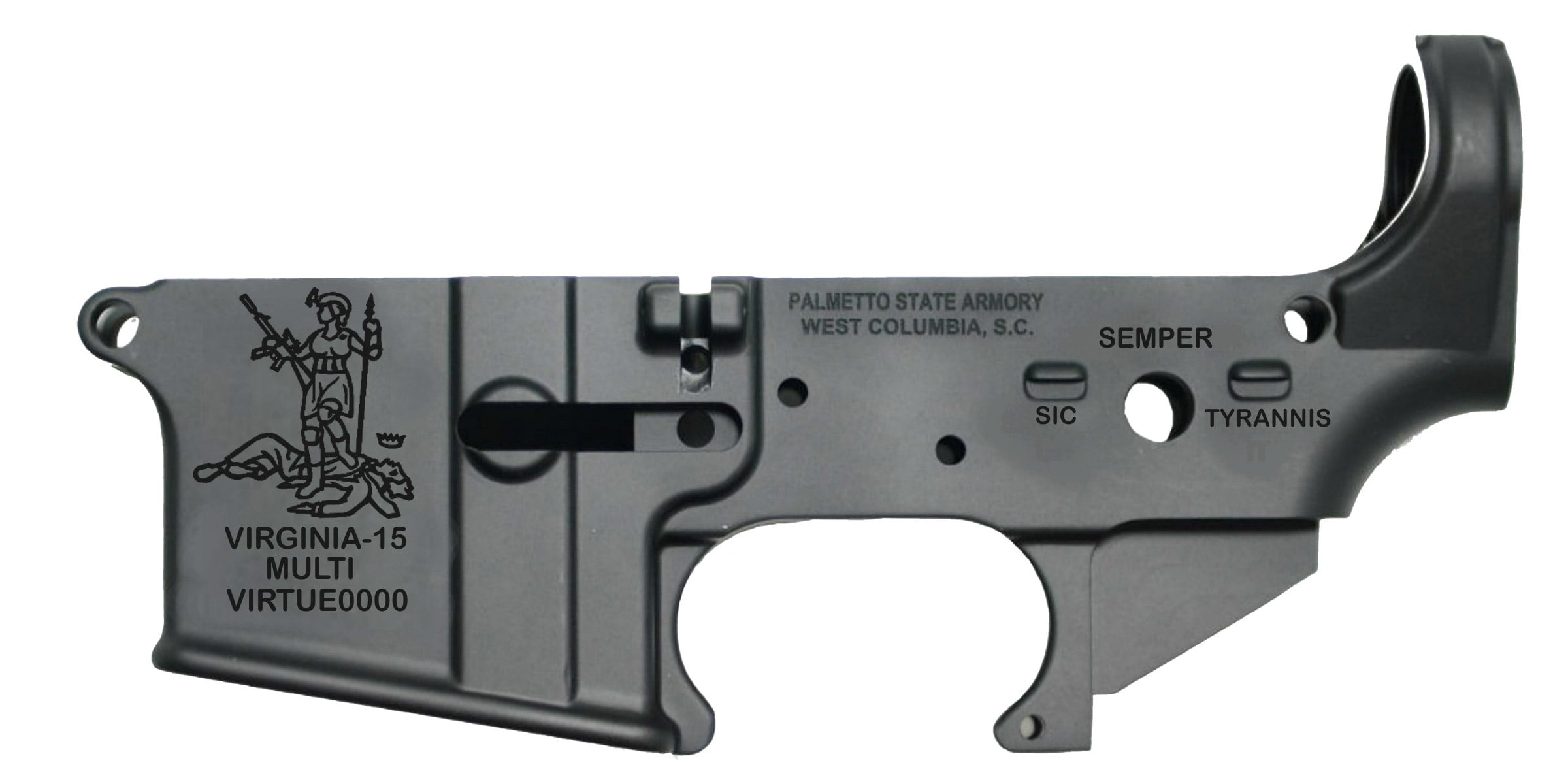 PSA AR-15 Stripped Lower Receiver Virgina-15 | Palmetto State Armory