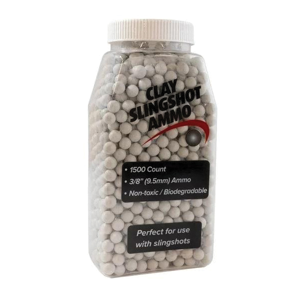 DAC 3/8" Slingshot Ammo, Light Gray