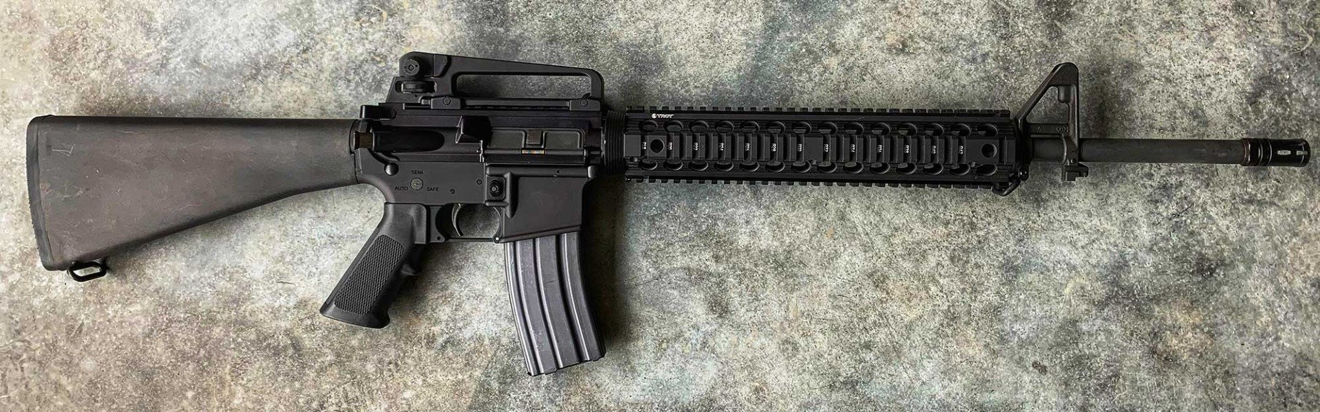 ar15 rifle side profile